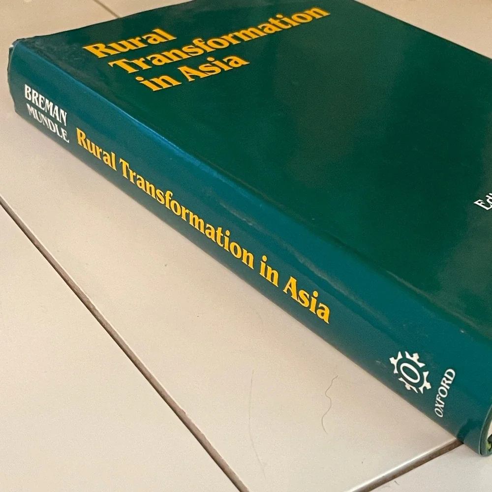 Rural Transformation in Asia Jan Breman Sudipto Mundle Oxford University 1991 HB